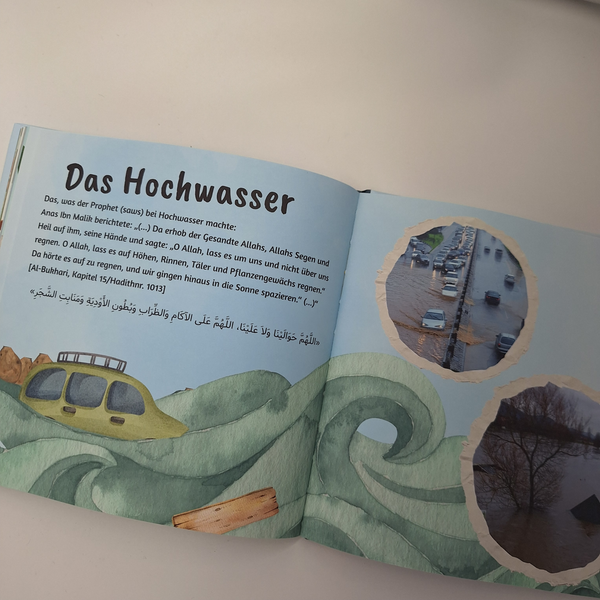 Kinderbuch über den Wasserkreislauf – Islamische Geschichte und Natur für Kinder