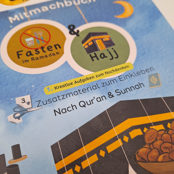 Buch: Islamische Grundlagen für kleine Muslime 3- Fasten im Ramadan und Hajj